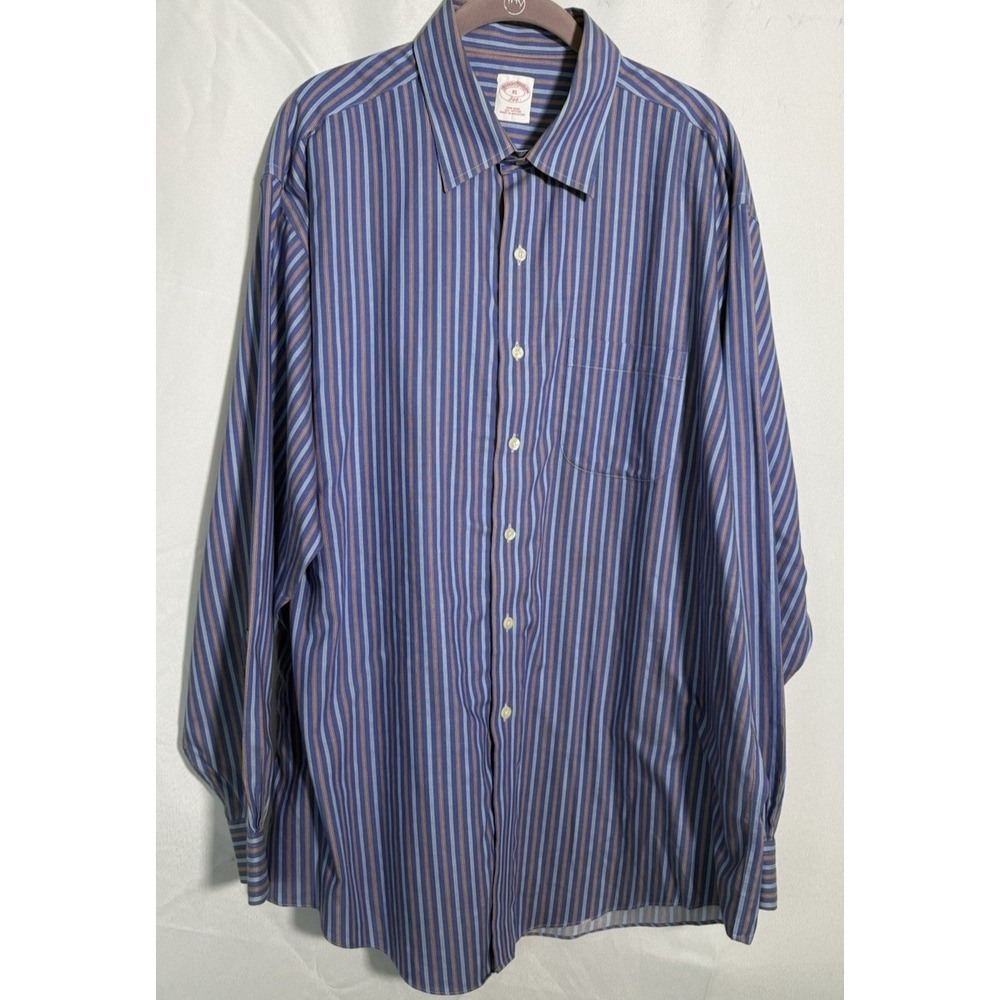 Brooks Brothers 346 Shirt Size‎ XL Long Sleeve Button Up Striped